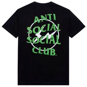Anti Social Social Club x Fragment Precious Petals Tee 'Black/Green' SMALL